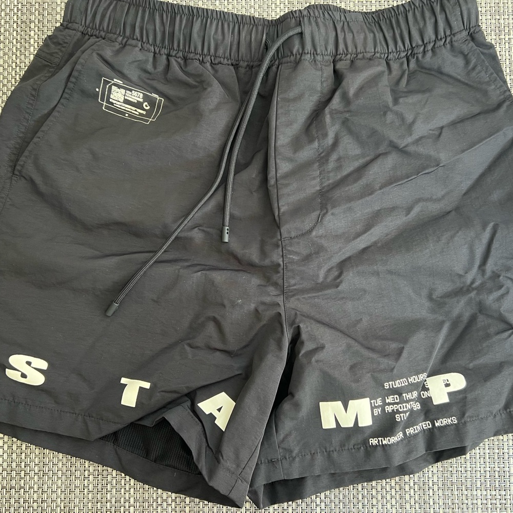 New Men's Stampd Black Men's Shorts